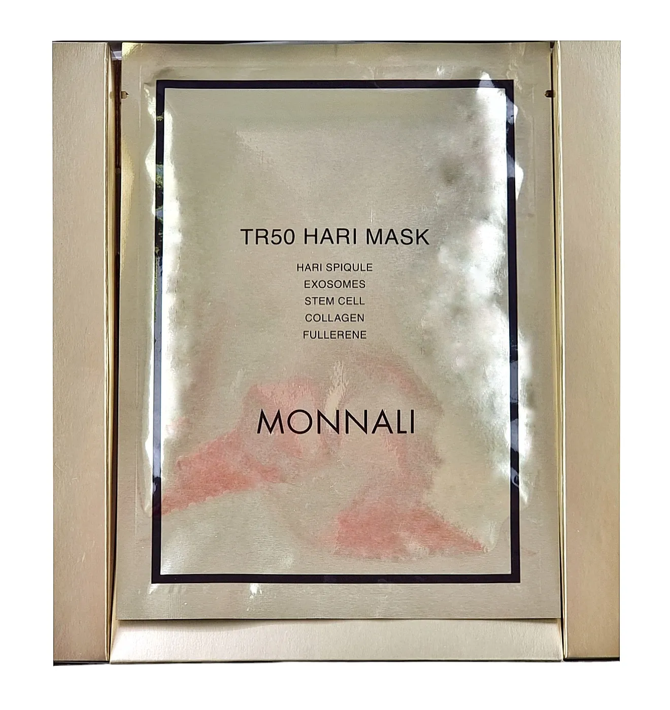 Маска для лица с микроспикулами для упругости и лифтинга Monnali TR50 Hari Mask