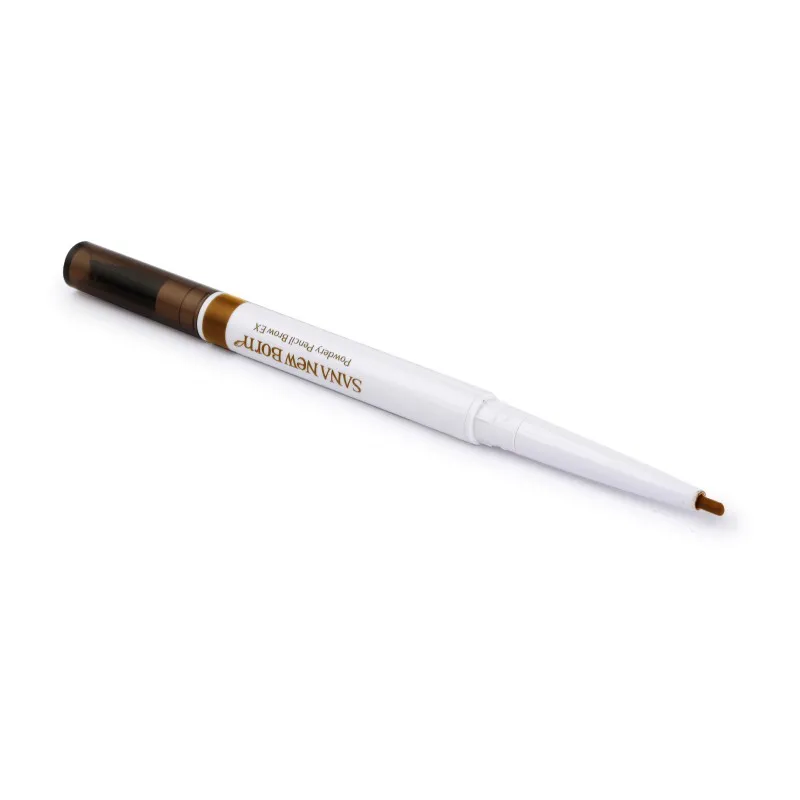 Мягкий пудровый карандаш для бровей с щеточкой Sana Newborn Powdery Pencil Brow Ex