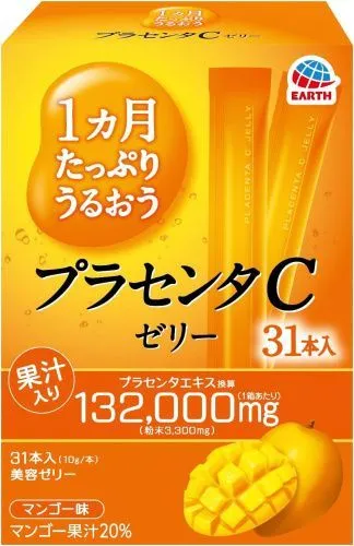 Коллагеновое желе с экстрактом плаценты Otsuka Placenta C Jelly Mango Flavor