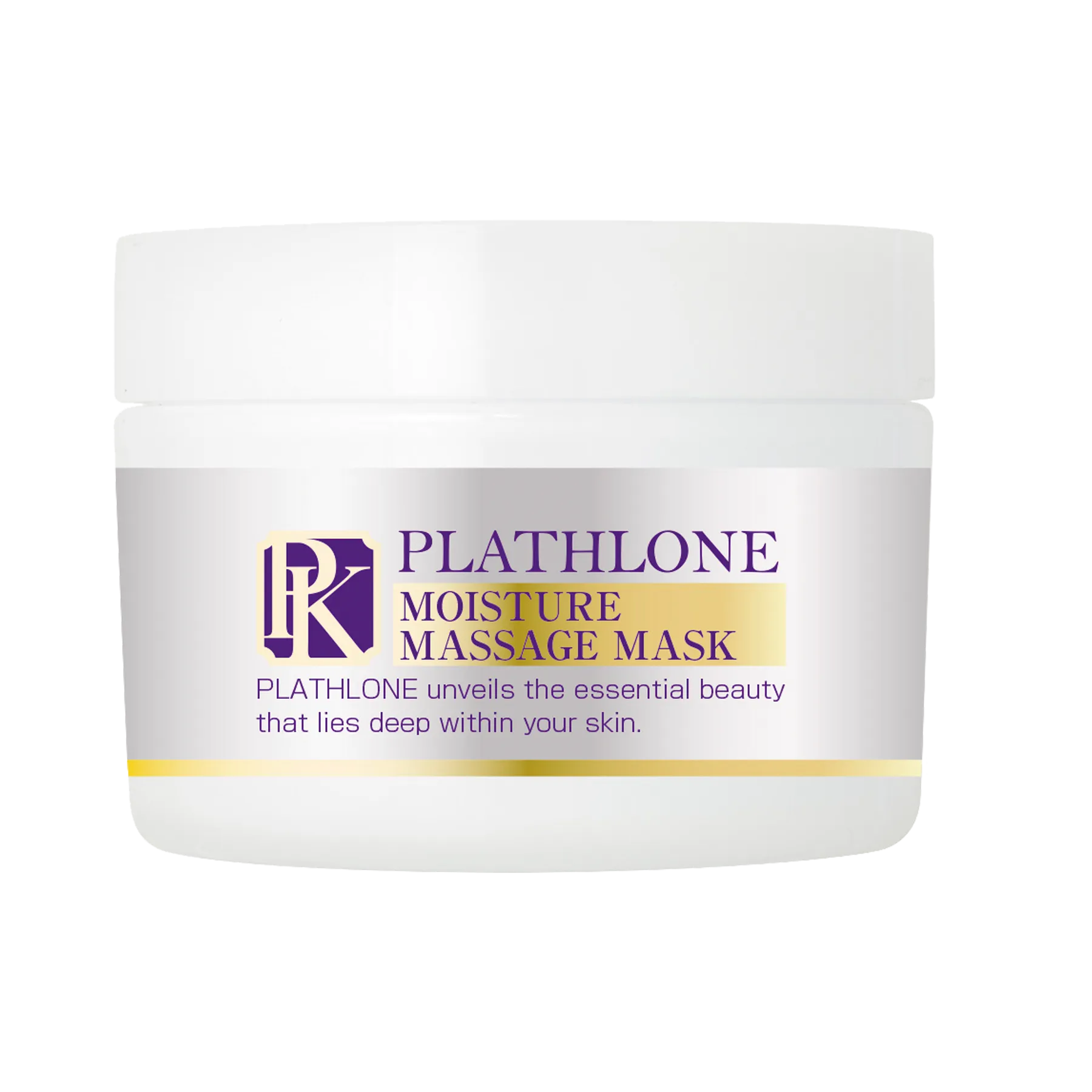 Увлажняющая массажная маска для лица с протеинами плаценты Moisture Massage Mask Plathlone