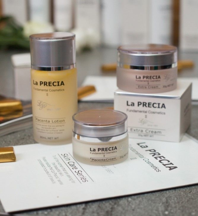 Флюидный крем на основе экстракта плаценты, керамидного комплекса и коллагена UTP La PRECIA Placenta Cream — купить в Japrise Флюидный крем на основе экстракта плаценты, керамидного комплекса и коллагена UTP La PRECIA Placenta Cream — фото товара Laennec Skincare