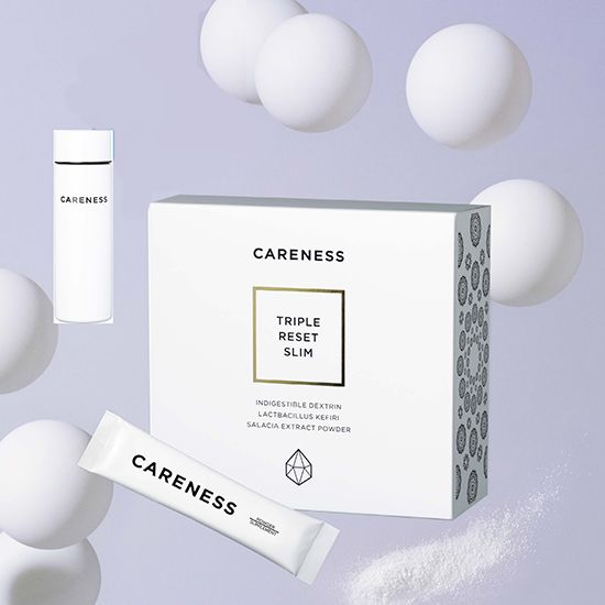 Биодобавка для снижения веса и поддержки фигуры Careness Triple Reset Slim Биодобавка для снижения веса и поддержки фигуры Careness Triple Reset Slim